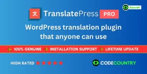 TranslatePress Pro 2.7.5 + Business 1.3.6 With Lifetime Update.