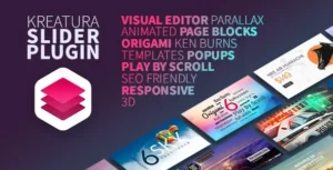 LayerSlider 7.14.0 Kreatura Slider Plugin for WordPress With Lifetime Update.
