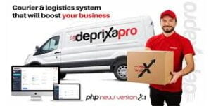 Deprixa Pro - Courier & Logistics System v8.3 With Lifetime Update.