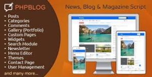 phpBlog - News, Blog & Magazine CMS With Lifetime Update.