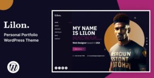 Lilon – Personal Portfolio WordPress Theme With Lifetime Update.