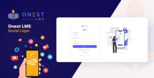 Onest LMS - SocialLogin Addon - Simplify User Authentication with Social Media Integration With Lifetime Update.
