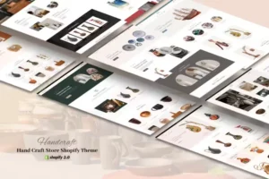 Crafto - Handmade Store Shopify 2.0 Theme With Lifetime Update.