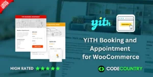 YITH Booking and Appointment for WooCommerce WordPress Plugin With Lifetime Update.