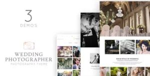 Wedding Photographer WordPress Theme - Vivagh With Lifetime Update.