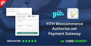 YITH Woocommerce Authorize.net Payment Gateway WordPress Plugin With Lifetime Update