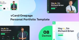 Ventix Personal Portfolio WordPress With Lifetime Update.