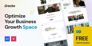 Grecko | Business WordPress Theme With Lifetime Update.