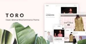 Toro - Clean, Minimal WooCommerce Theme with Lifetime Update.