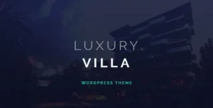 Luxury Villa - Property Showcase WordPress Theme With Lifetime Update.