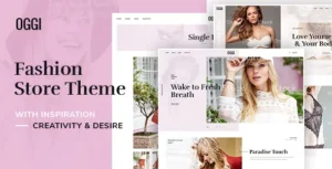 OGGI - Fashion Store WooCommerce Theme With Lifetime Update.