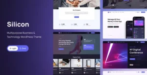 Silicon - Multipurpose Technology WordPress Theme With Life9time update.