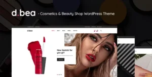 DBea - Cosmetics & Beauty Shop WordPress Theme With Lifetime Update.