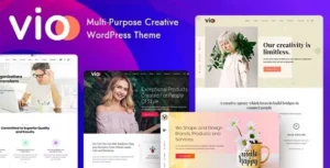Vio - Corporate Business WordPress Theme With Lifetime Update.