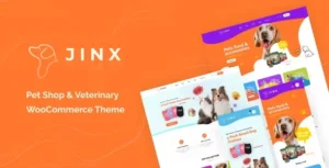 Jinx - Pet Shop & Veterinary WooCommerce Theme With Lifetime  Update.