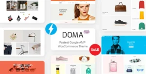 Doma - Multi Vendor Elementor WooCommerce Theme  With Lifetime Update.