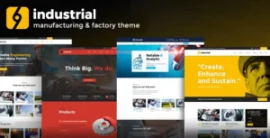 Industrial - Corporate, Industry & Factory WordPress Theme With Lifetime Update.