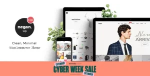 Negan - Minimal WooCommerce Theme With Lifetime Update.