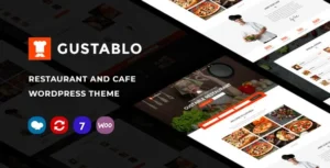 Gustablo | Restaurant & Cafe Responsive WordPress Theme With Lifetime Update.