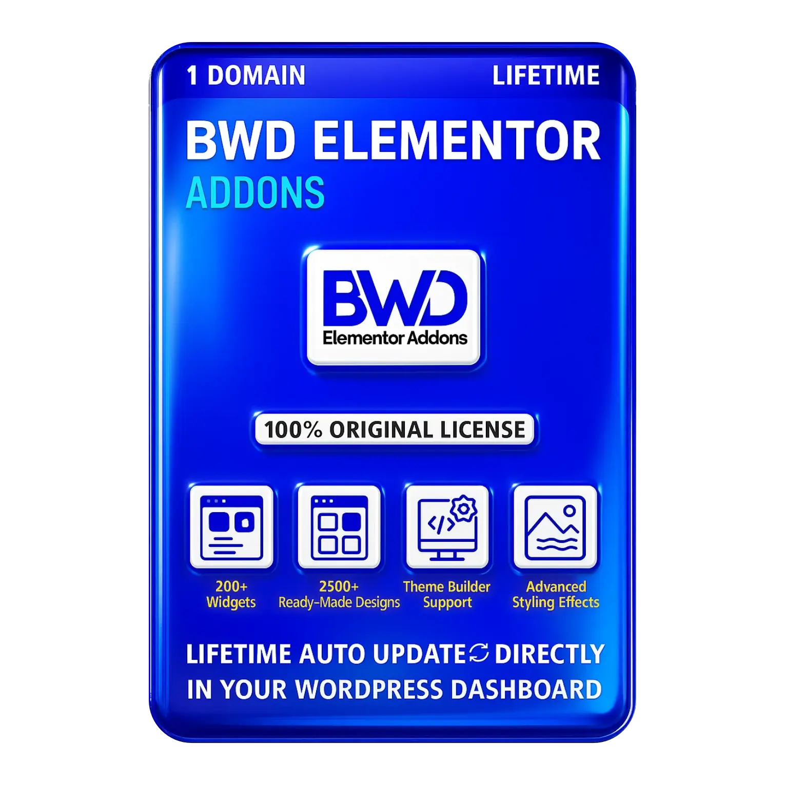 BWD Elementor Addons 2 BWD Addons Pro Original License Lifetime Auto Update - Image 1