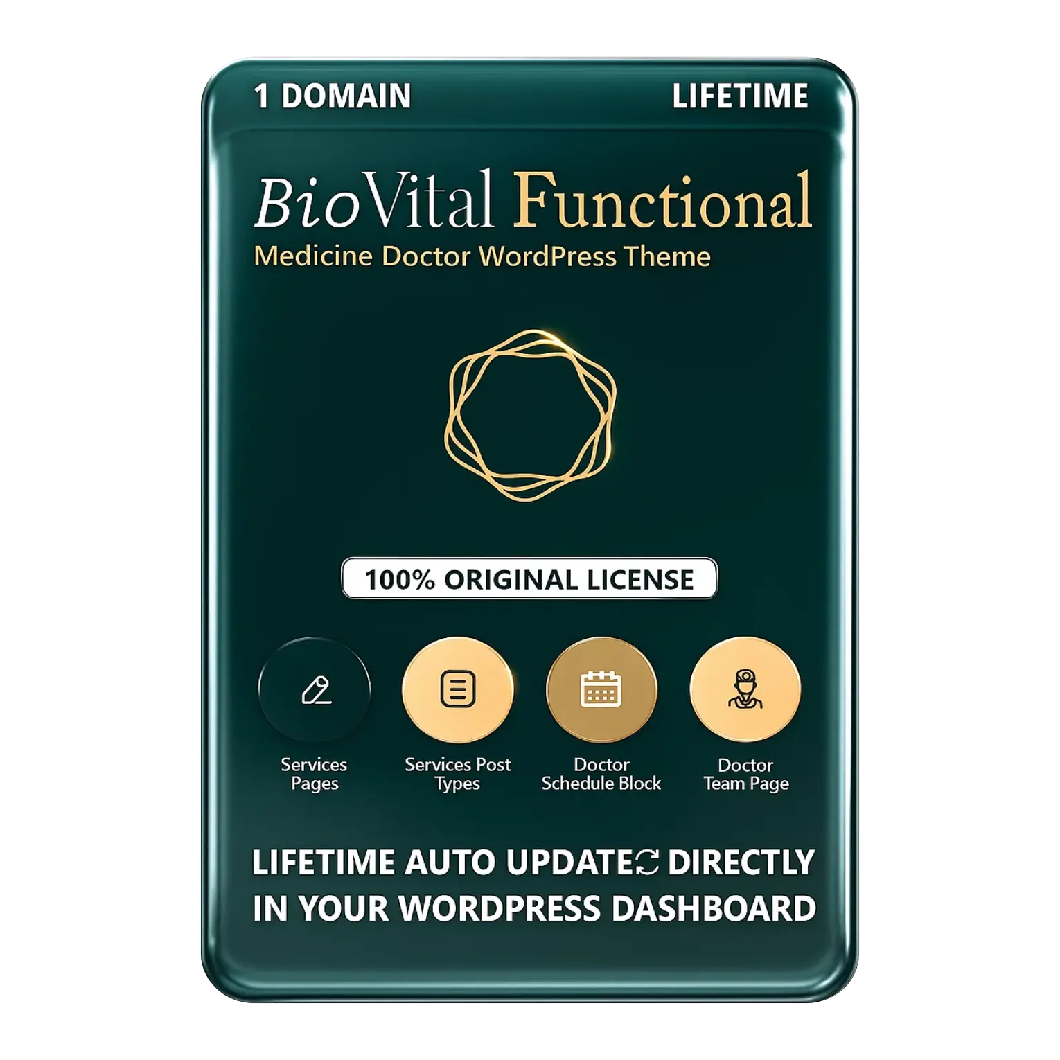 BioVital Function 1 BioVital - Functional Medicine Doctor Theme Original License Lifetime Auto Update - Image 1