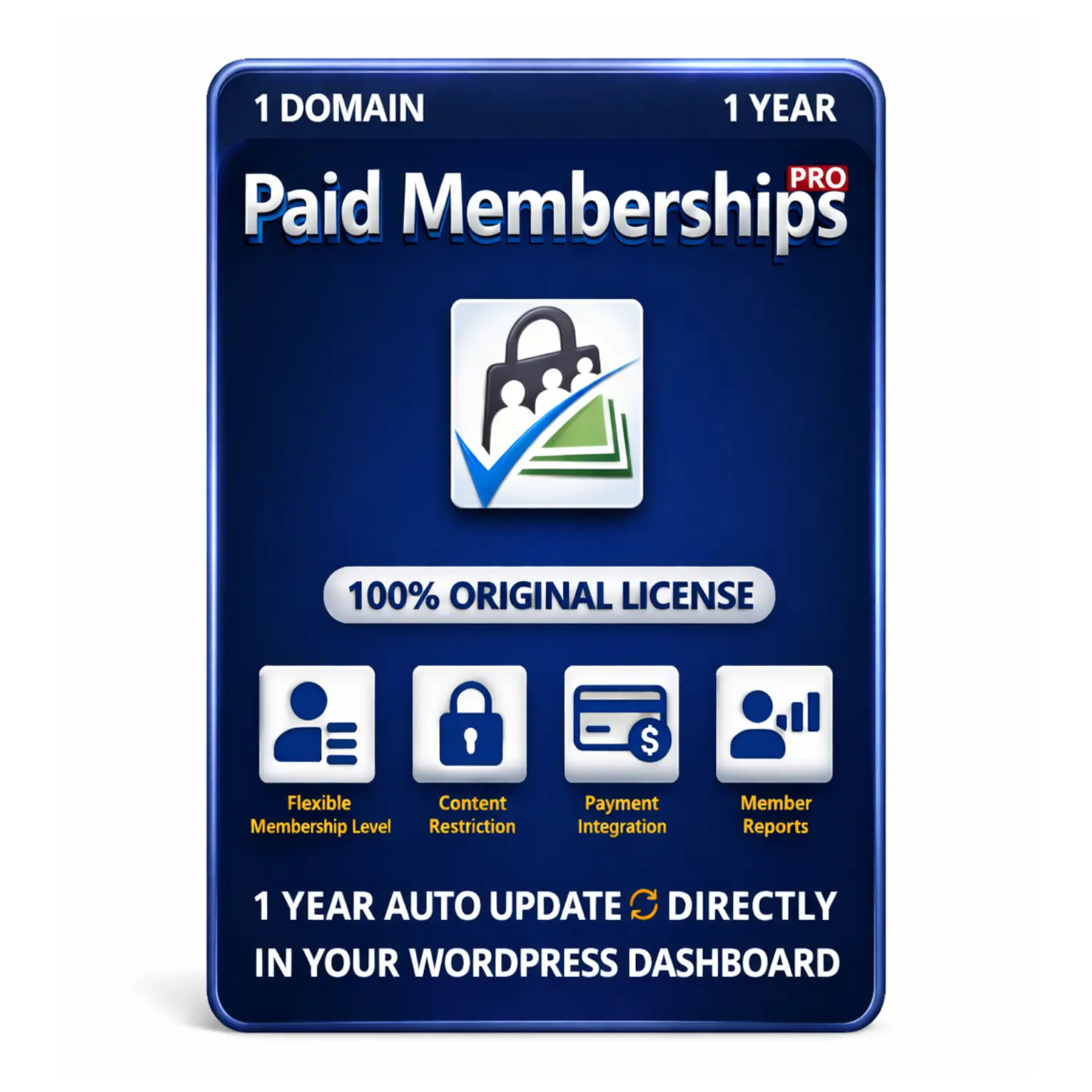 Paid Membership Pro Paid Membership Pro Original License Lifetime Auto Update - Image 1
